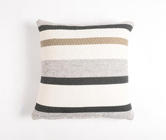 Handwoven Striped Cushion cover
