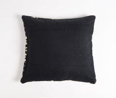 Geometric Monochrome Patterned Cushion Cover