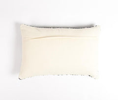 Geometric Monochrome Patterned Cushion Cover