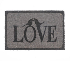 Love' Coconut Coir door mat