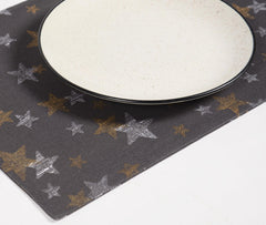 Star Printed Handwoven Placemats (set of 4)