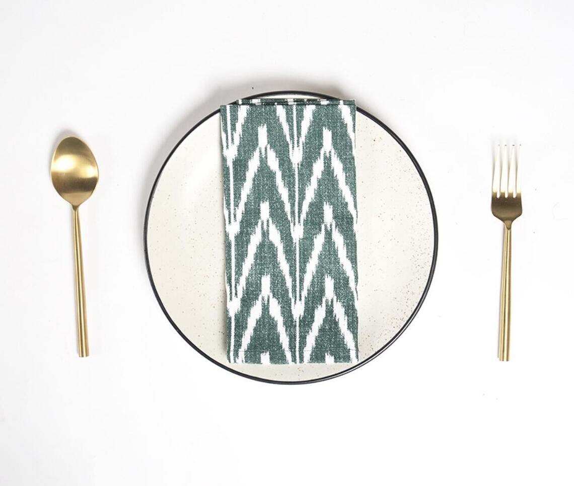 Handwoven Ikat Table Napkins (Set of 4)