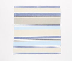 Striped Aqua Table Napkins (Set of 4)