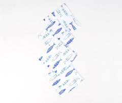 Printed Fish Table Napkins (Set of 4)