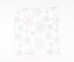 Printed Snowflake Table Napkins (Set of 4)