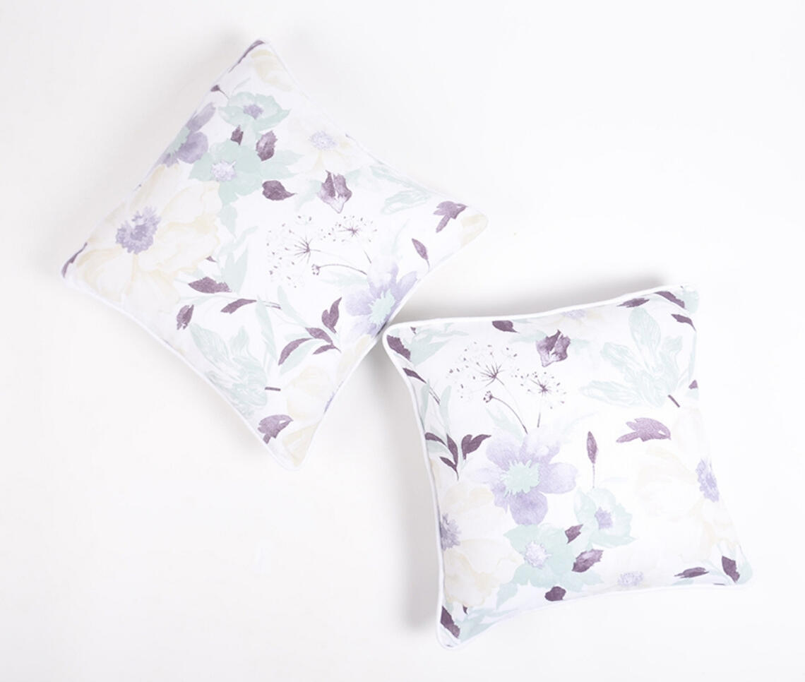 Handloom Cotton Cushion covers (set of 2)