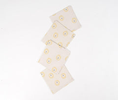 Printed Baby Lion Printed Napkins (Set of 4)