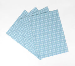 Checkered Sky Cotton Placemats (set of 4)
