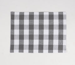 Checkered Monotone Cotton Placemats (set of 4)