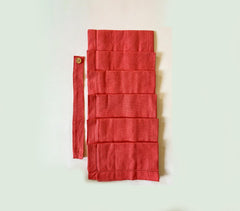 Cotton Dark Pink Table Napkins (Set of 6)