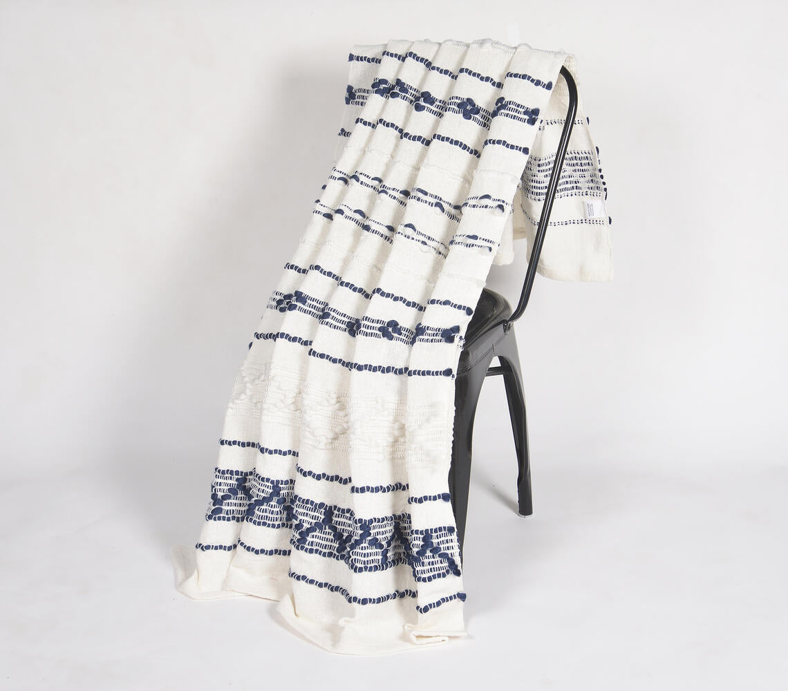 Striped & Panelled Beach Throw
