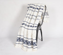 Striped & Panelled Beach Throw