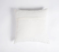 Quirky Butterfly Embroidered Cushion Cover