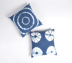 Abstract Tie & Dye Cotton Cushion Cover