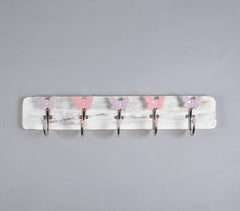Pastel & Distressed Wood Wall hook