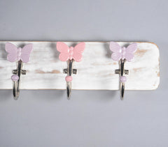 Pastel & Distressed Wood Wall hook