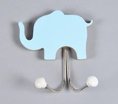 Minimal Wooden Elephant Wall Hook
