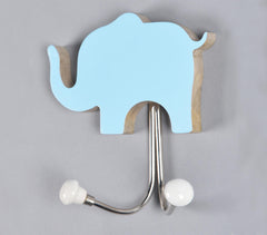 Minimal Wooden Elephant Wall Hook