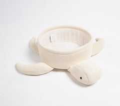 Knitted Cotton Turtle Basket