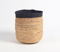 Hand Braided Jute Basket