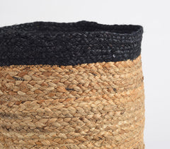 Hand Braided Jute Basket