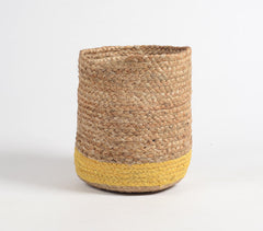 Hand Braided Jute Basket