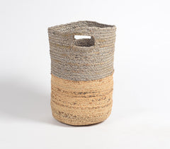 Hand Braided Jute Basket