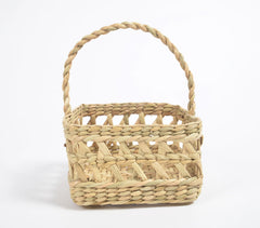 Kauna Grass Fruit Basket with Handle
