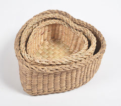 Water Hyacinth Nesting Storage Baskets (Set of 3)