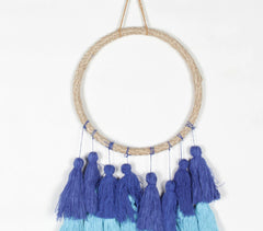 Layered Colorful-Tasseled Wall Decor