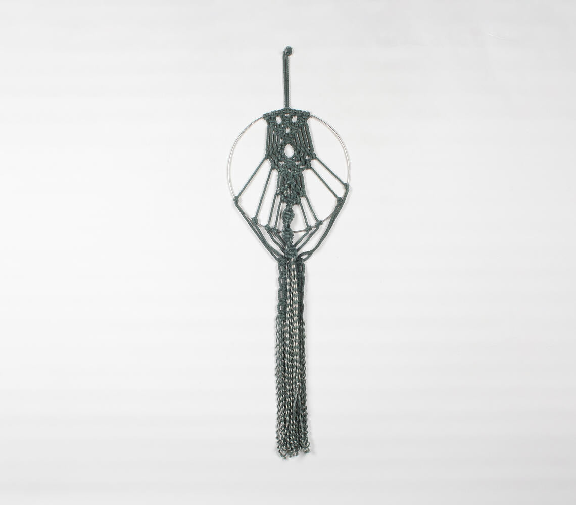 Macrame Green Wall Decor
