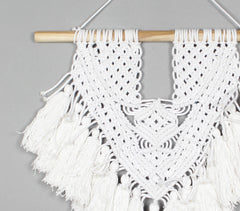 Cotton Macrame Tasseled Wall Decor