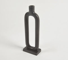 Iron Black Candle Holders (Set of 3)