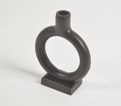 Iron Black Candle Holders (Set of 3)