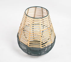 Conical Cane Iron Candle Holder