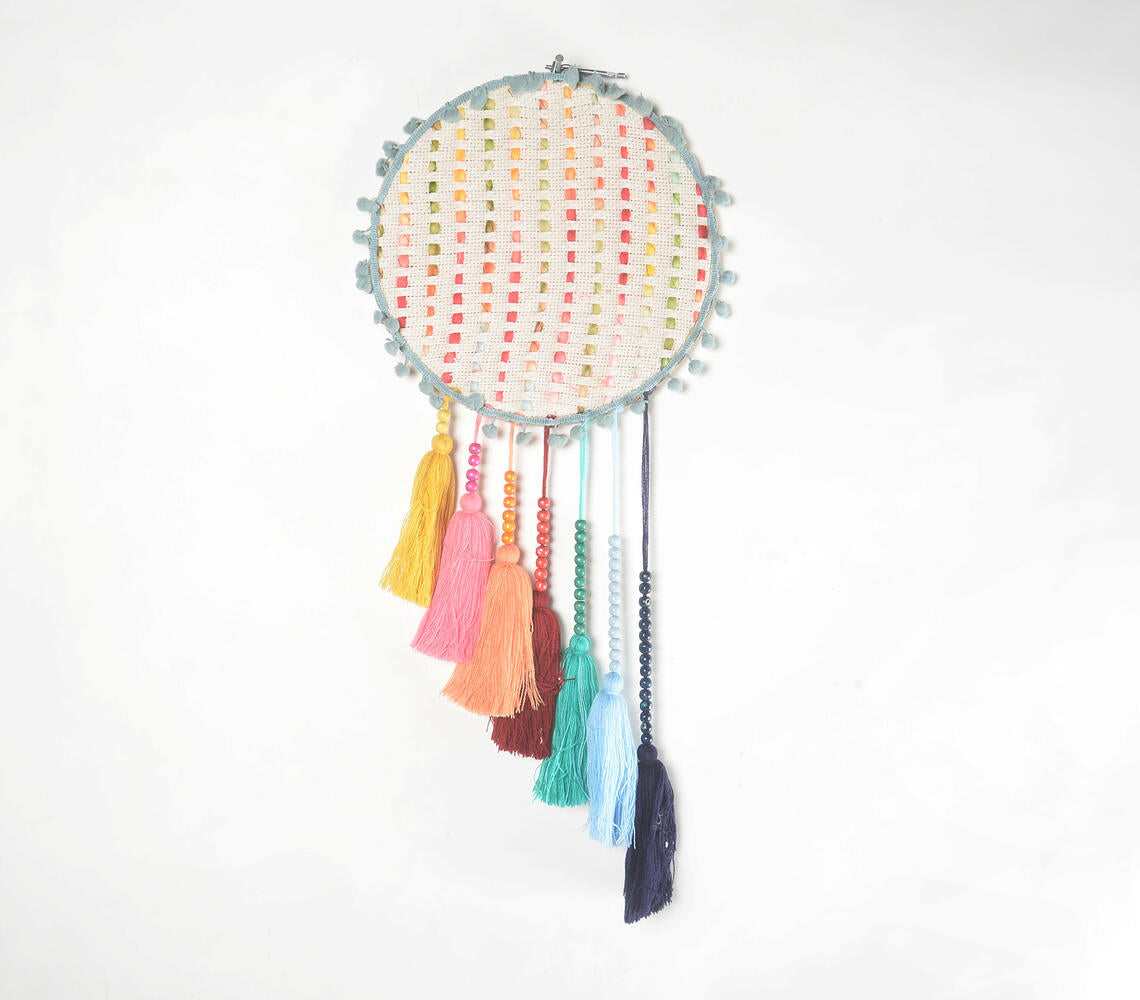 Bohemian Multicolor Tasseled Dreamcatcher