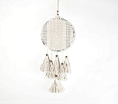 Monochrome Tasseled Dreamcatcher
