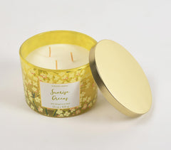 Sunrise Greens Scented Jar Candle with Bergamot & Basil