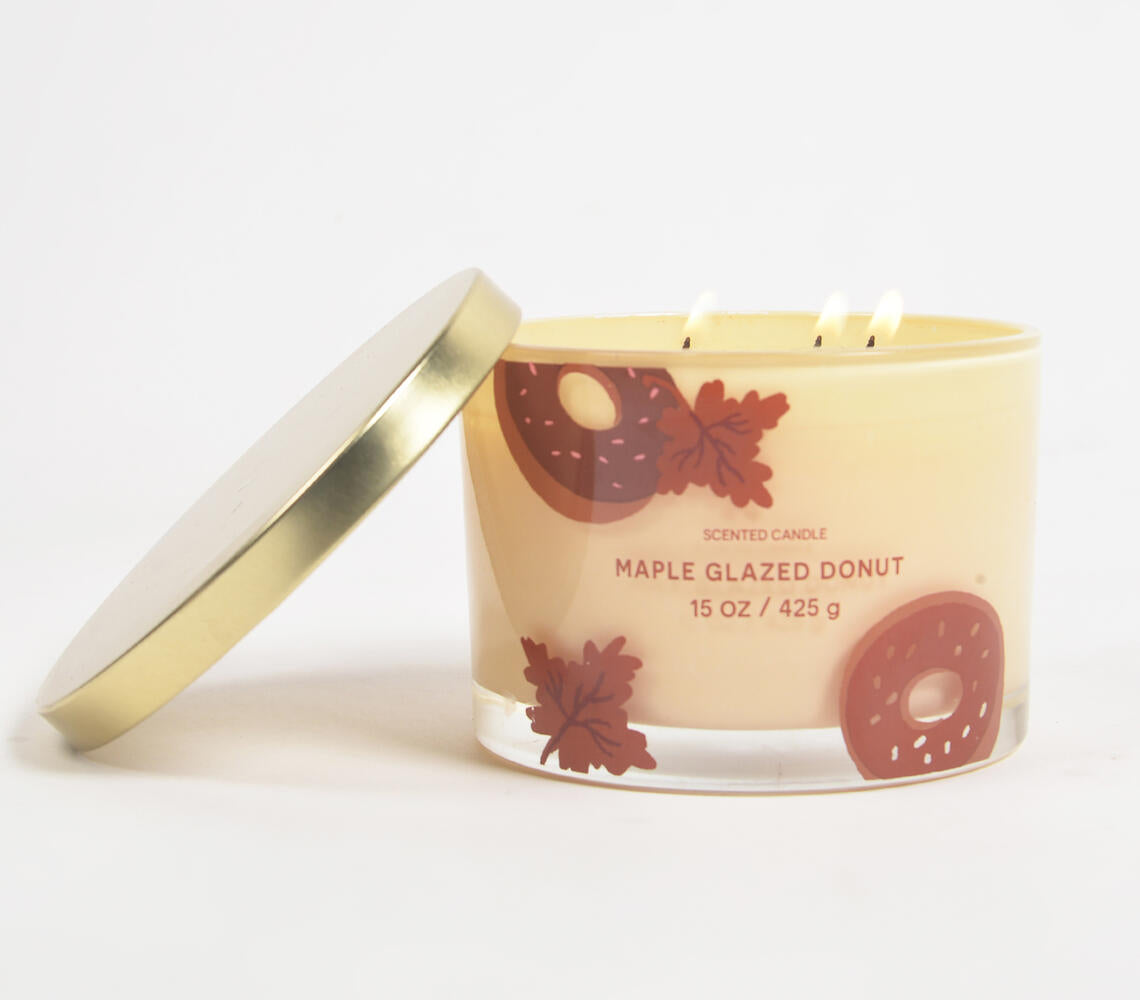 Maple Glazed Donut Scented Jar Candle - 425g