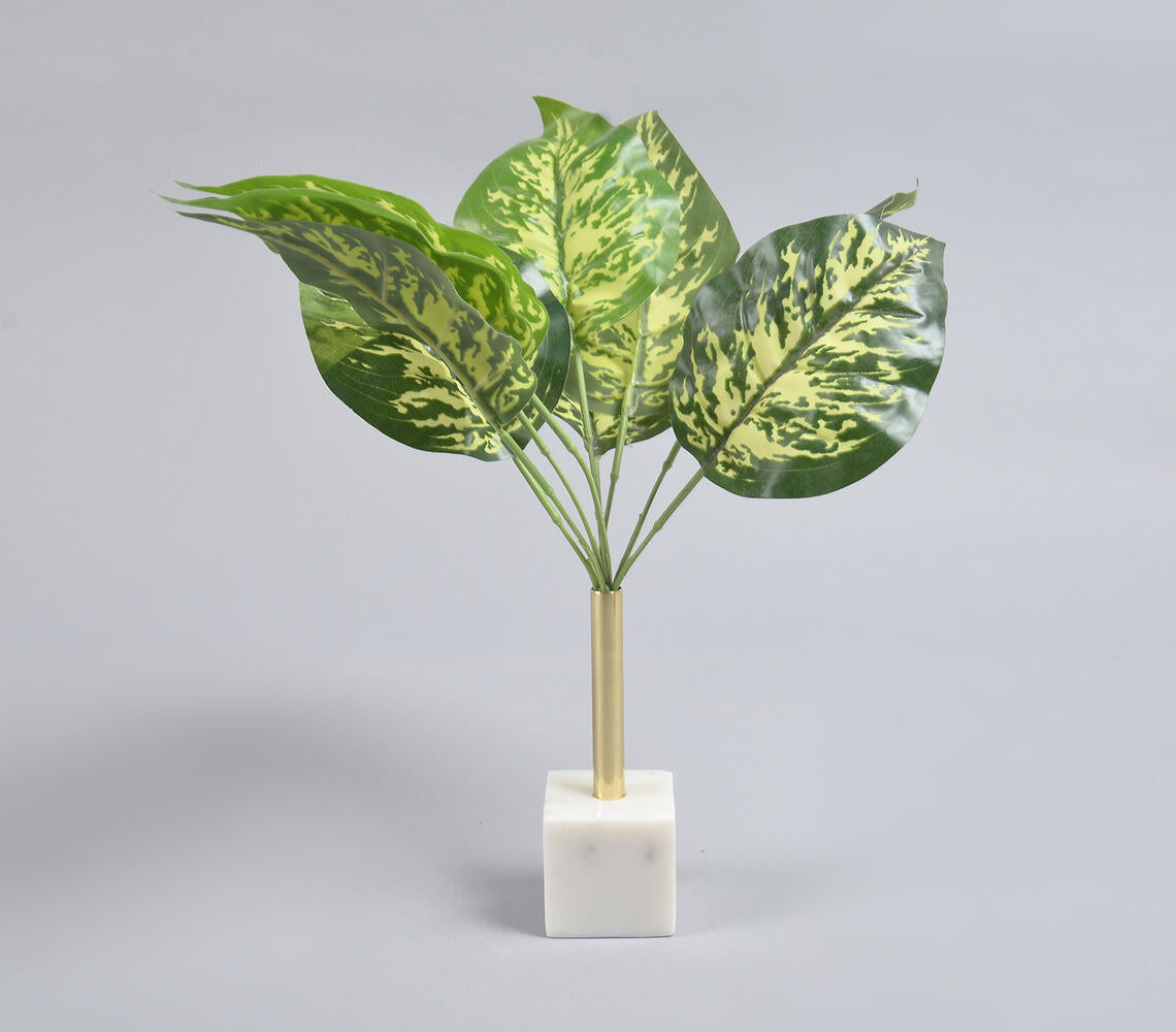 Statement Marble & Brass Planter