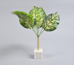 Statement Marble & Brass Planter
