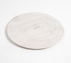 Distressed Wooden Classic Charger Plate