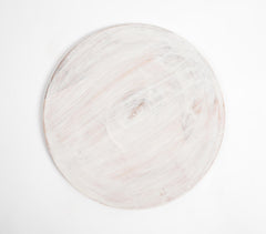 Distressed Wooden Classic Charger Plate