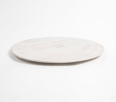 Distressed Wooden Classic Charger Plate