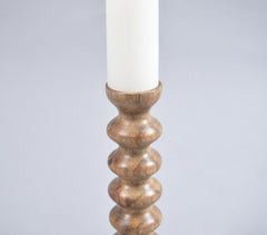 Brown Pillar Candle Holder