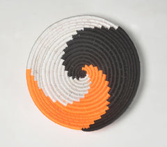 Handwoven Spiral Wall Plate