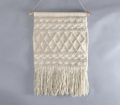 Fringed Woolen Wall Hanging