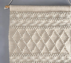 Fringed Woolen Wall Hanging