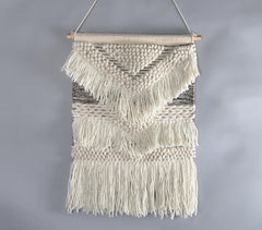 Fringed Woolen Wall Hanging Q1
