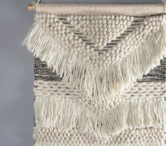 Fringed Woolen Wall Hanging Q1